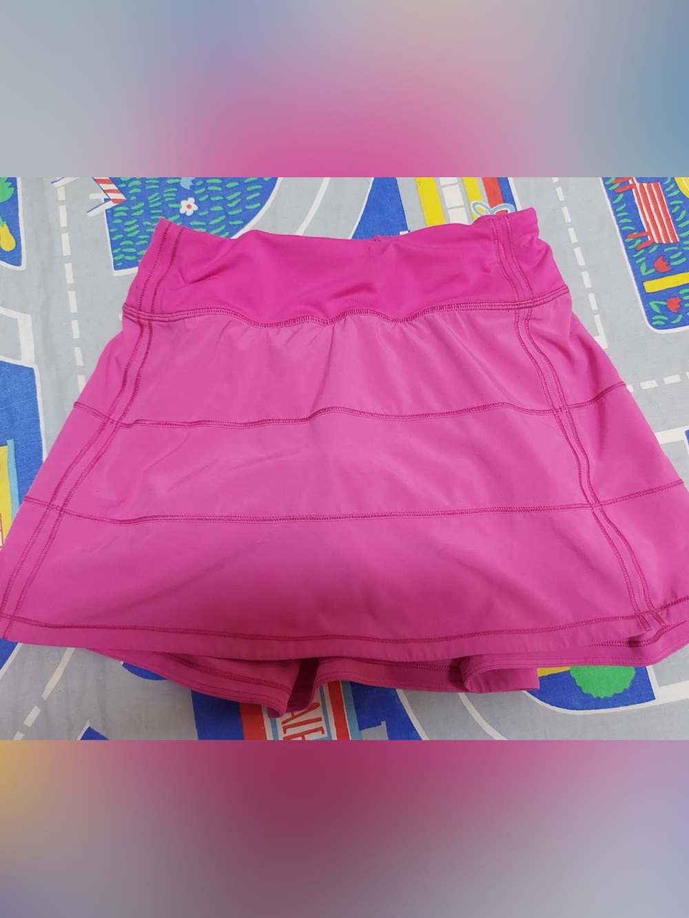 Lululemon hot pink tennis skort
